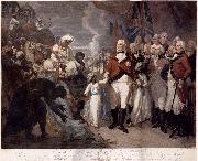 Daniel Orme Lord Cornwallis Receiving the Sons of Tipu Sultan as Hostages Spain oil painting artist